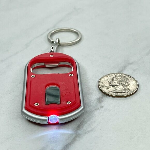 City of Lebanon Tennessee Natural Gas Flashlight Bottle Opener Keychain - Picture 2 of 8